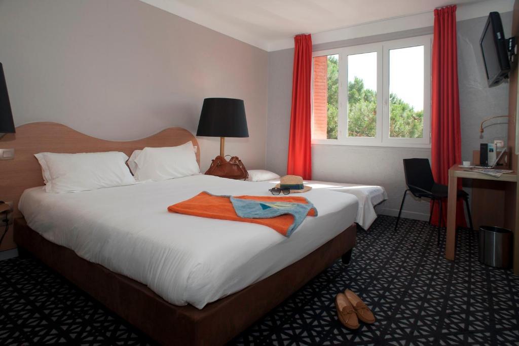 ארגלס-סור-מר Hotel Beau Rivage חדר תמונה