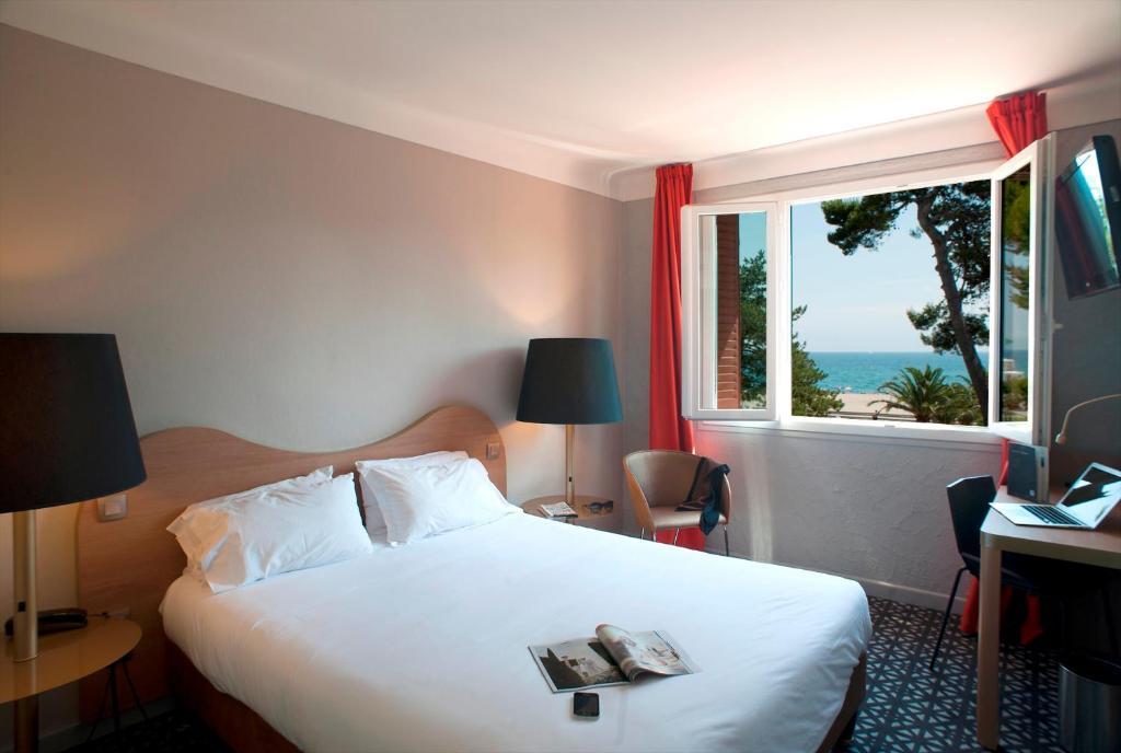 ארגלס-סור-מר Hotel Beau Rivage חדר תמונה